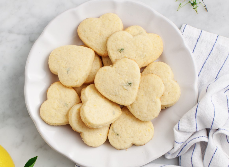 Lemon & Thyme Shortbread Cookies – Urban Leaf