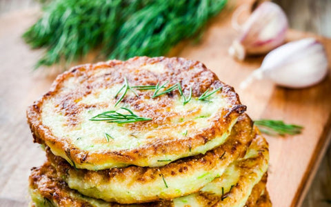 Dill and Swiss Fritters