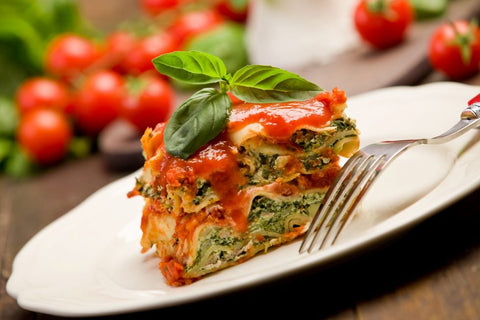 Basil Spinach Lasagna