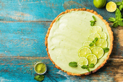 Lime Basil Dessert Pie
