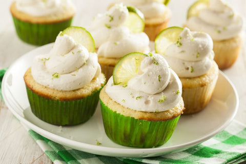 Cilantro Coconut Cupcakes