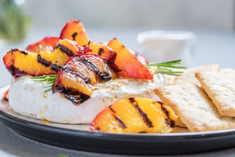 Rosemary with Roasted Peach