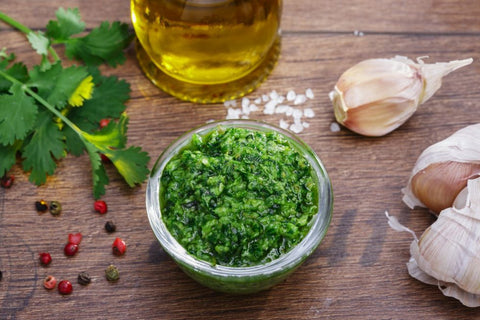 Lemon Balm Salsa Verde